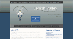 Desktop Screenshot of lvdental.org